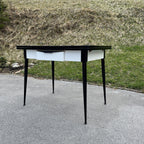 Mid-Century Modern Dining Set: Salvarani Aviator Table & 4 Chairs, Italy 1950s