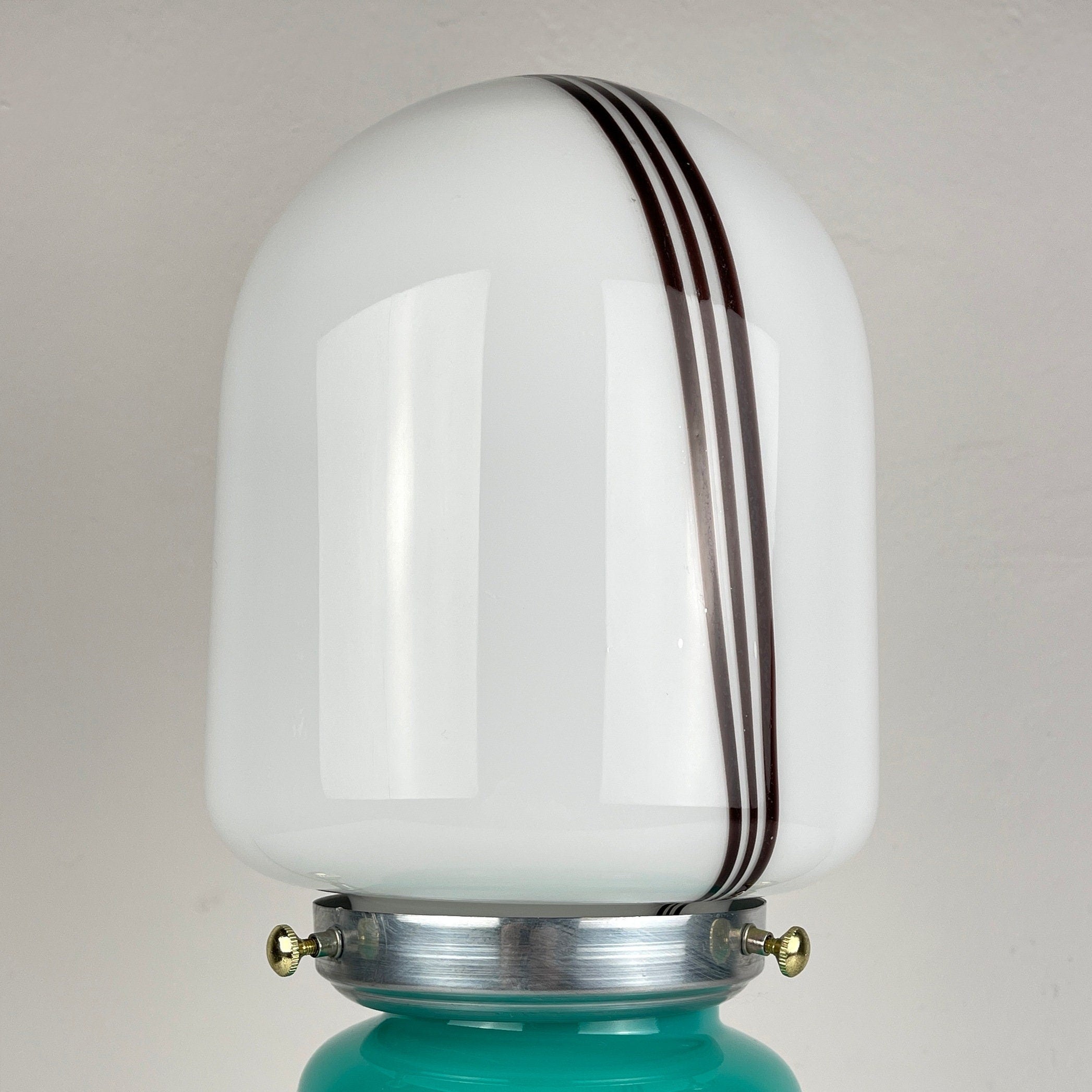 Vintage table lamp Italy 1980s Mid-century italian modern home decor