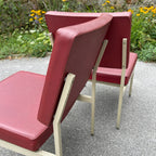 Vintage Anonima Castelli Lounge Chairs & Coffee Table: Italian Mid-Century Modern Set