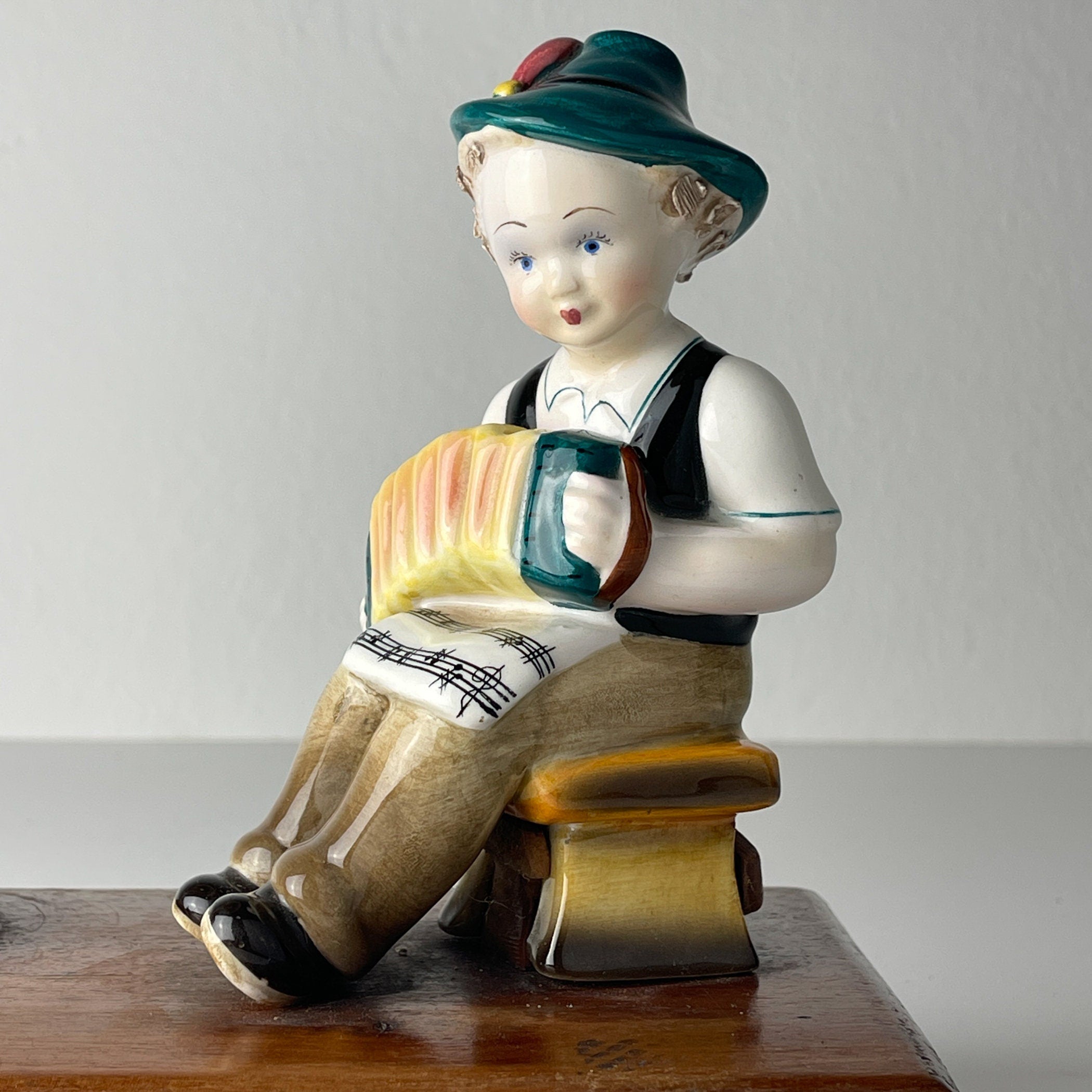 Antique table lamp, Italy, 1930s, Vintage home decor