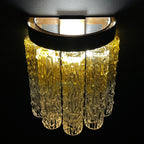 Original vintage wall lamp Tronchi by Venini, Italy 1960s