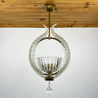 Murano chandelier by Ercole Barovier Barovier & Toso, Italy 1930s