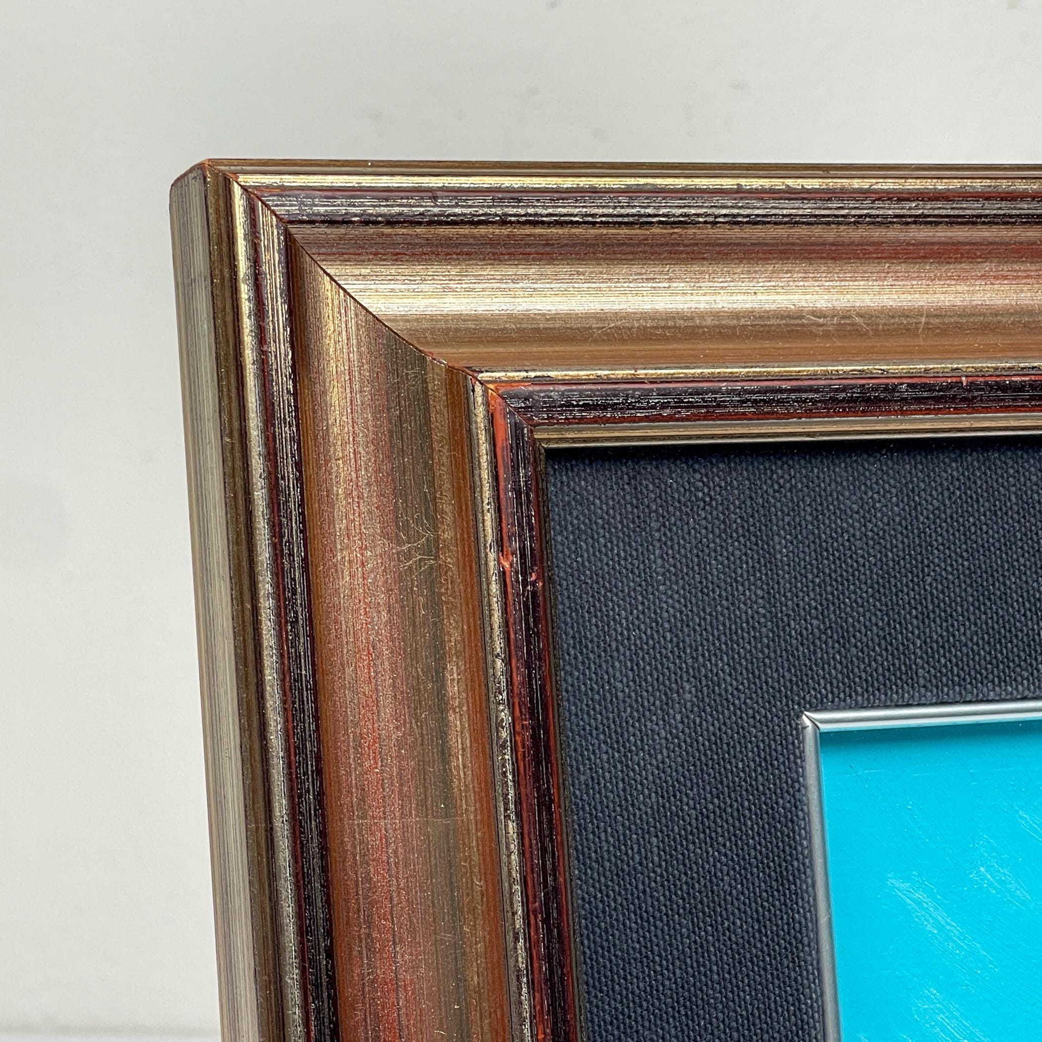 Luigi Targa, Venetian lagoon in the heavenly glare, Padua, Italy 1970s, Oil on Canvas, Framed