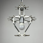 Classic Murano chandelier Tronchi by Venini, Italy 1960s
