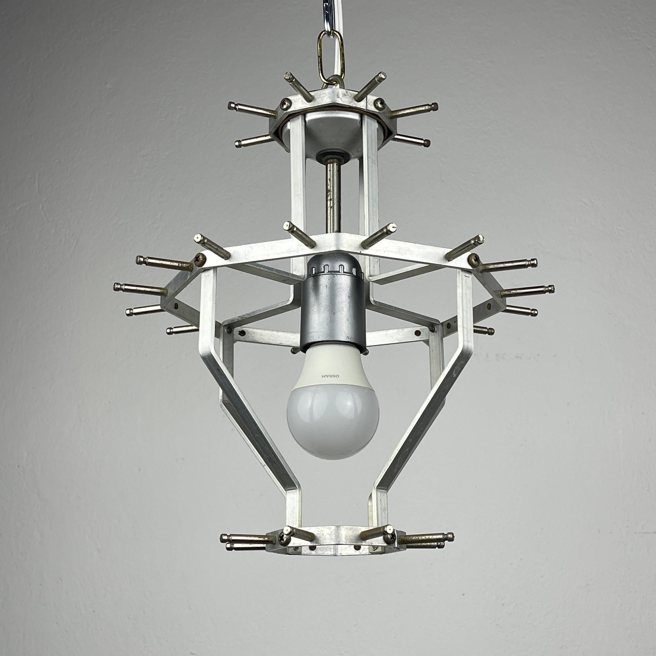 Classic Murano chandelier Tronchi by Venini, Italy 1960s