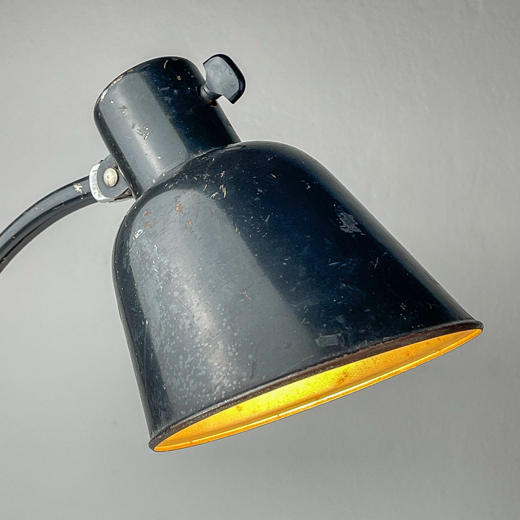 Vintage Bauhaus Desk Lamp: Christian Dell Matador, 1930s Industrial Design