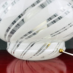 XL Vintage Murano Mushroom Table Lamp - G.G. Luce Italy 1980s