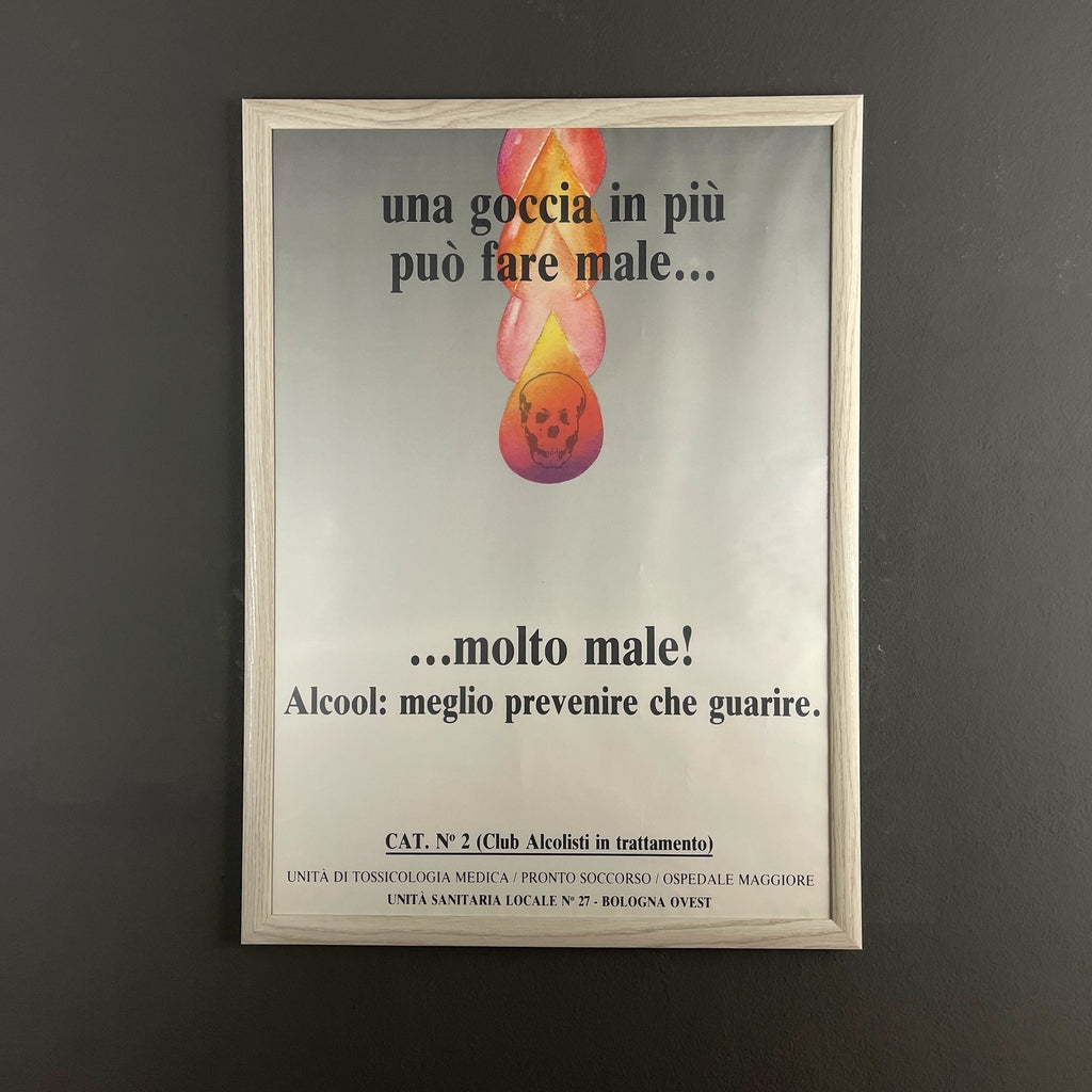 Vintage Alcoholics Anonymous Posters: Ennio Tamburi Design, Set of 4