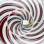 XL Vintage Murano Mushroom Table Lamp - G.G. Luce Italy 1980s