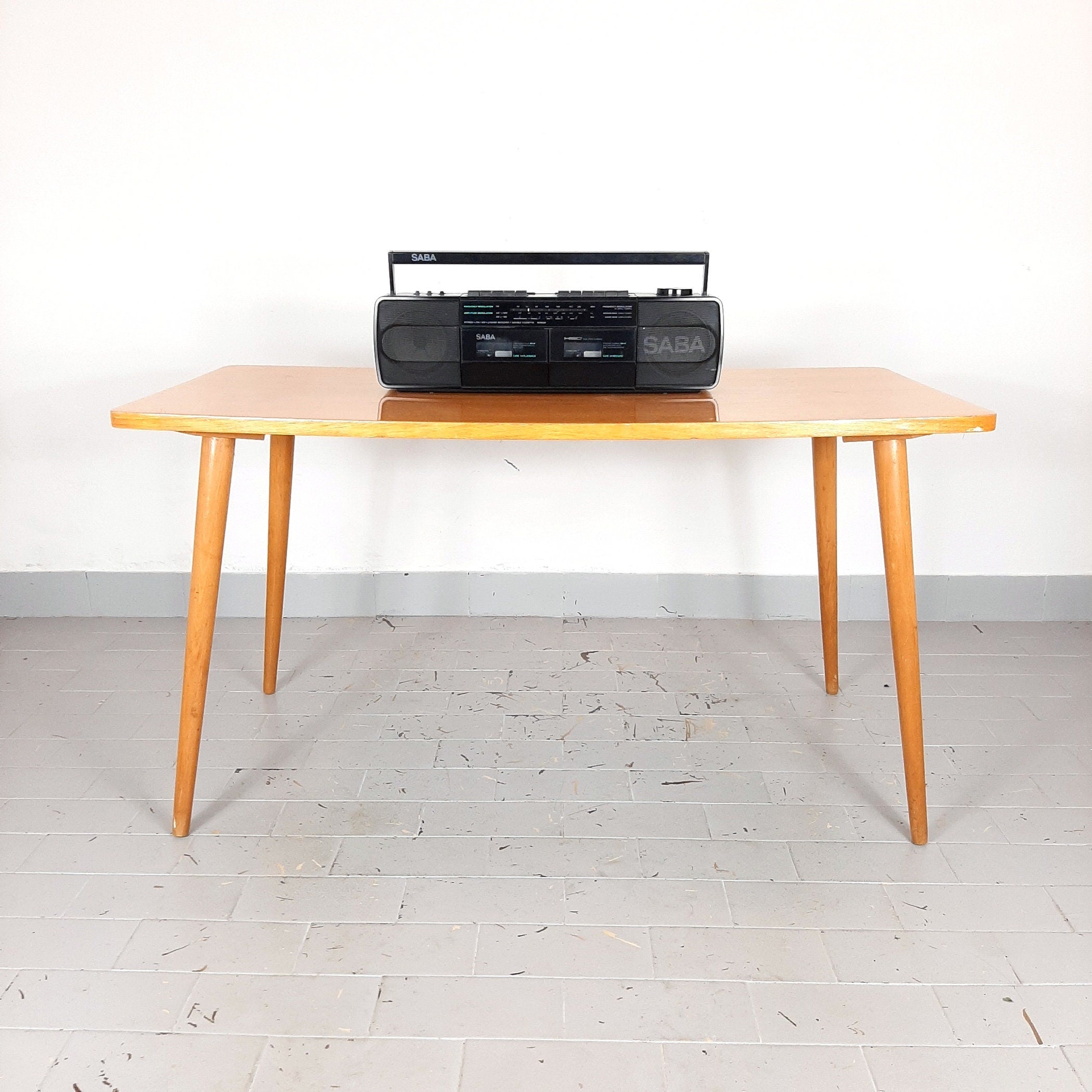 Mid-century coffe table Yugoslavia 1967 Vintage Modern Retro