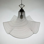 Murano glass pendant lamp Italy '70s Mid-century modern lighting