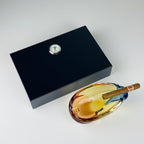 Vintage Bohemian ashtray Romana by Hana Machovska for Mstisov Glassworks, Czech, 1950-60s