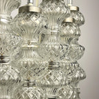 Murano chandelier by Flavio Poli for Seguso, Italy, 1960s