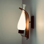 Wall lamp by Stilnovo, Italy 1950s, Vintage Italian sconces / Mid-century modern lighting