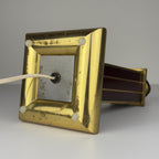 Vintage table lamp by AV Vikić, Yugoslavia 1980s