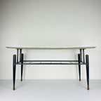 Vintage coffee table Italy 1950s Art deco Mid-century Italian Modern