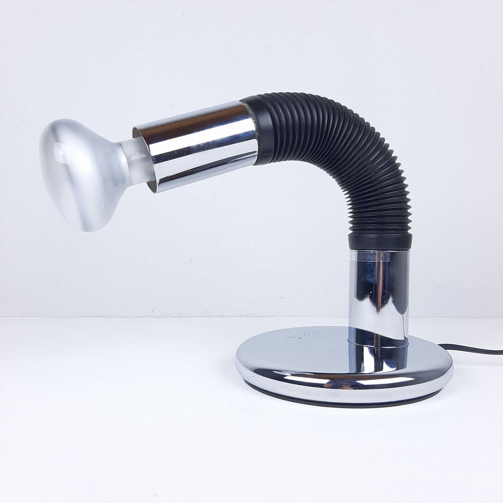 Mid-Century Elbow Desk Lamp: E. Bellini for Targetti Sankey, Italy 1970s