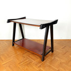 Mid-century TV or Radio Console Table, Yugoslavia 1970s, Retro furniture