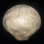 Vintage murano wall lamp Seashell by "La Murrina" Italy 1980s MCM unique Italian lighting