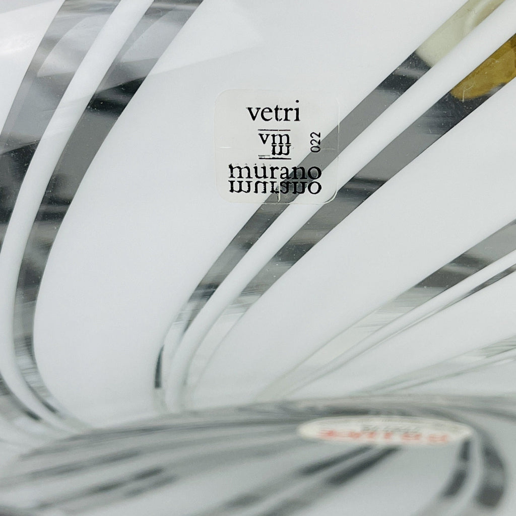 XL Vintage Murano Mushroom Table Lamp - G.G. Luce Italy 1980s