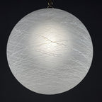 Vintage large swirl murano glass pendant lamp Italy 1970s Mid-century modern italian lighting