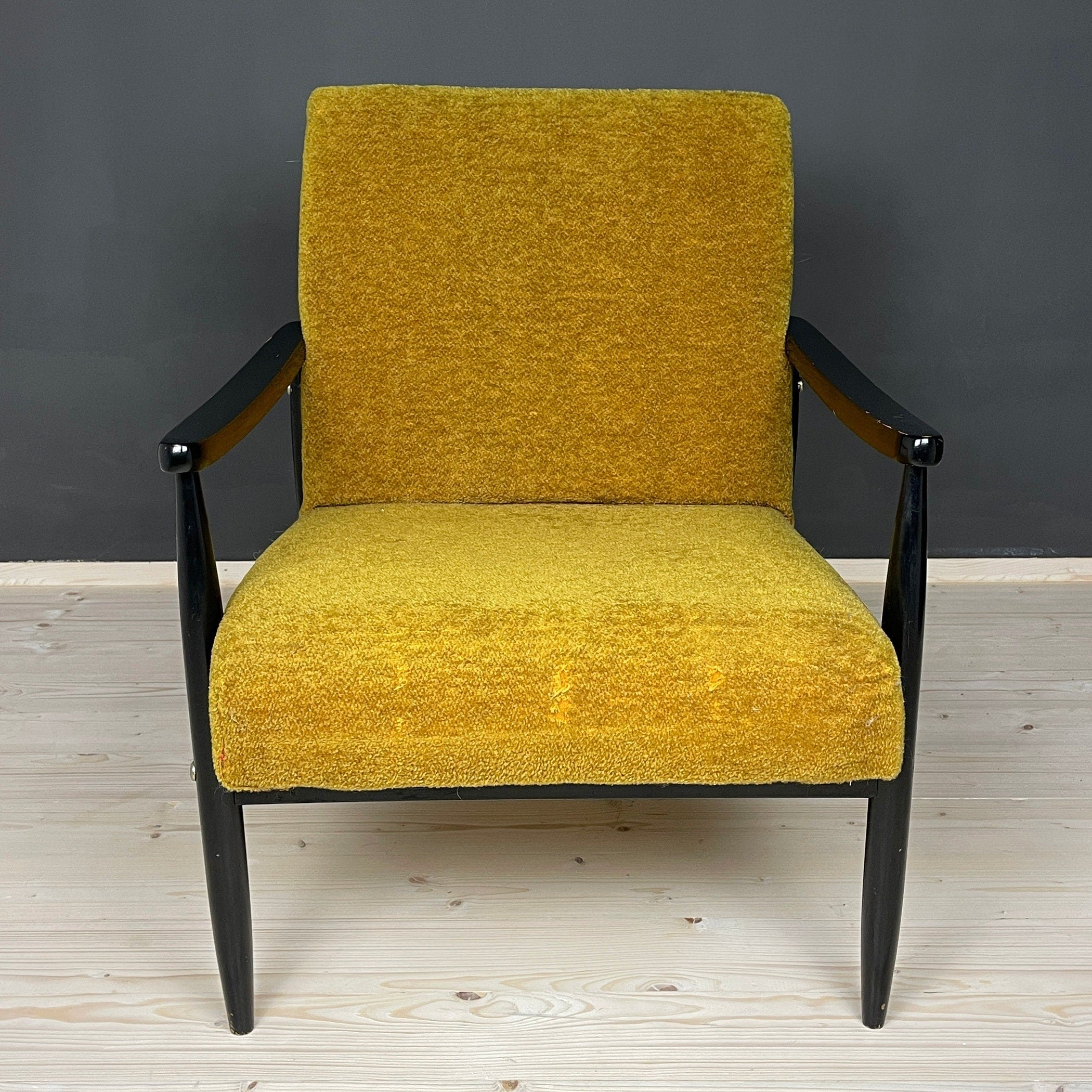 Mid-century lounge armchair Yugoslavia 1970s