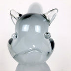 Murano Smokey Glass Squirrel Sculpture - V. Nasson Italy 1970s