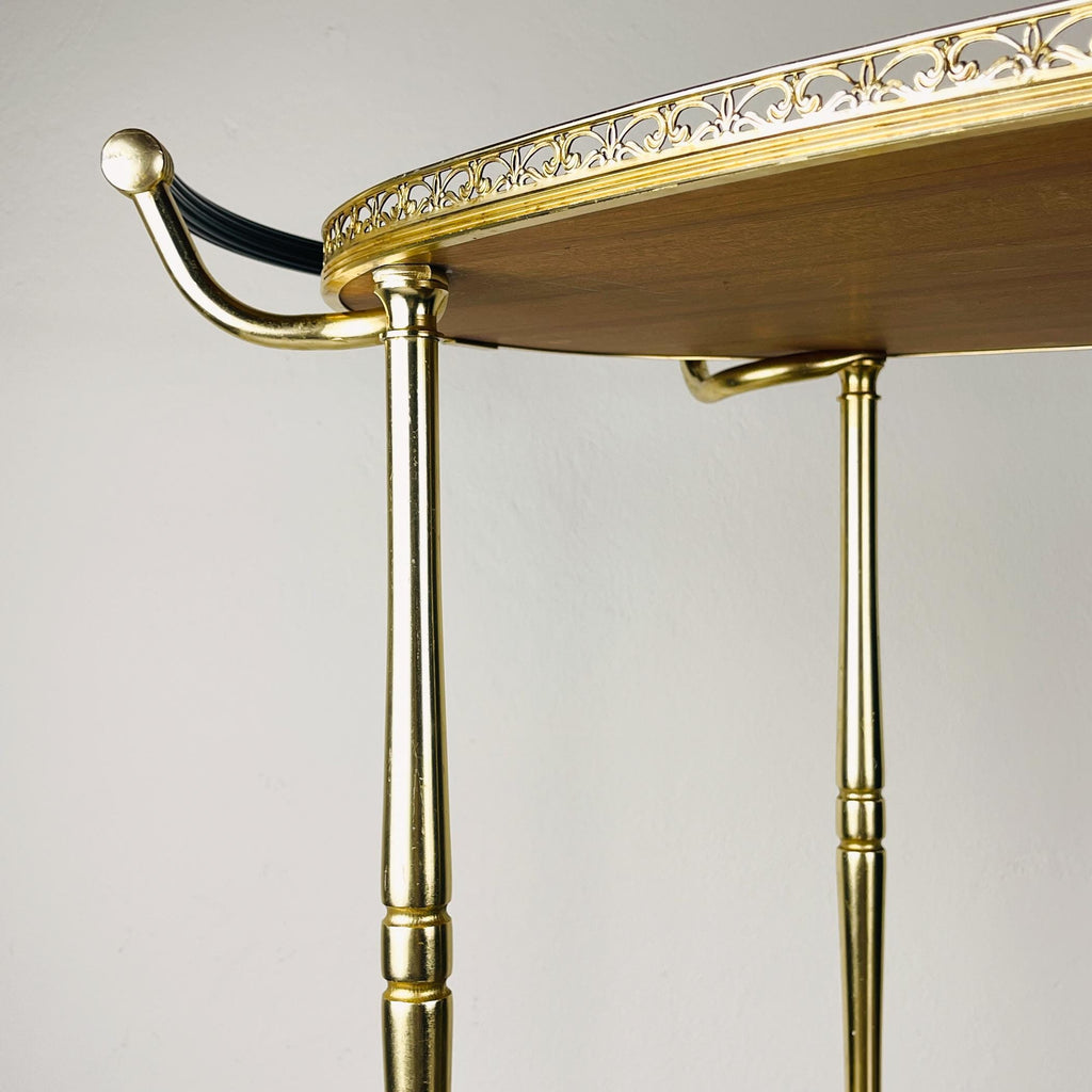 Vintage Bar Cart by MB, Italy 1960s, Mid-Century modern