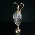 Vintage silver plated decanter Distillerie Buton Bologna, Italy, 1950s