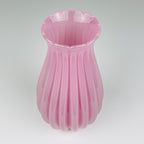 Vintage pink vase by Archimede Seguso, Italy 1950s