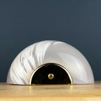Vintage pink murano wall lamp Italy 1970s MCM murano sconce