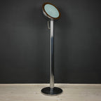 Metal floor lamp with magnet by Goffredo Reggiani Italy 1960s