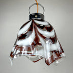 Original murano pendant lamp Fazzoletto by AV Mazzega Italy 1970s