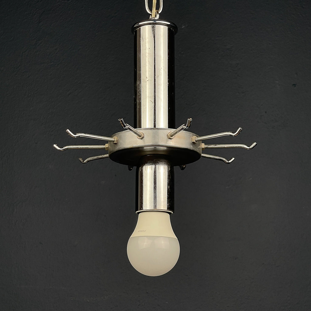 Mid-century murano glass chandelier Tronchi by Toni Zuccheri for Venini Italy 1960s