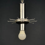 Mid-century murano glass chandelier Tronchi by Toni Zuccheri for Venini Italy 1960s