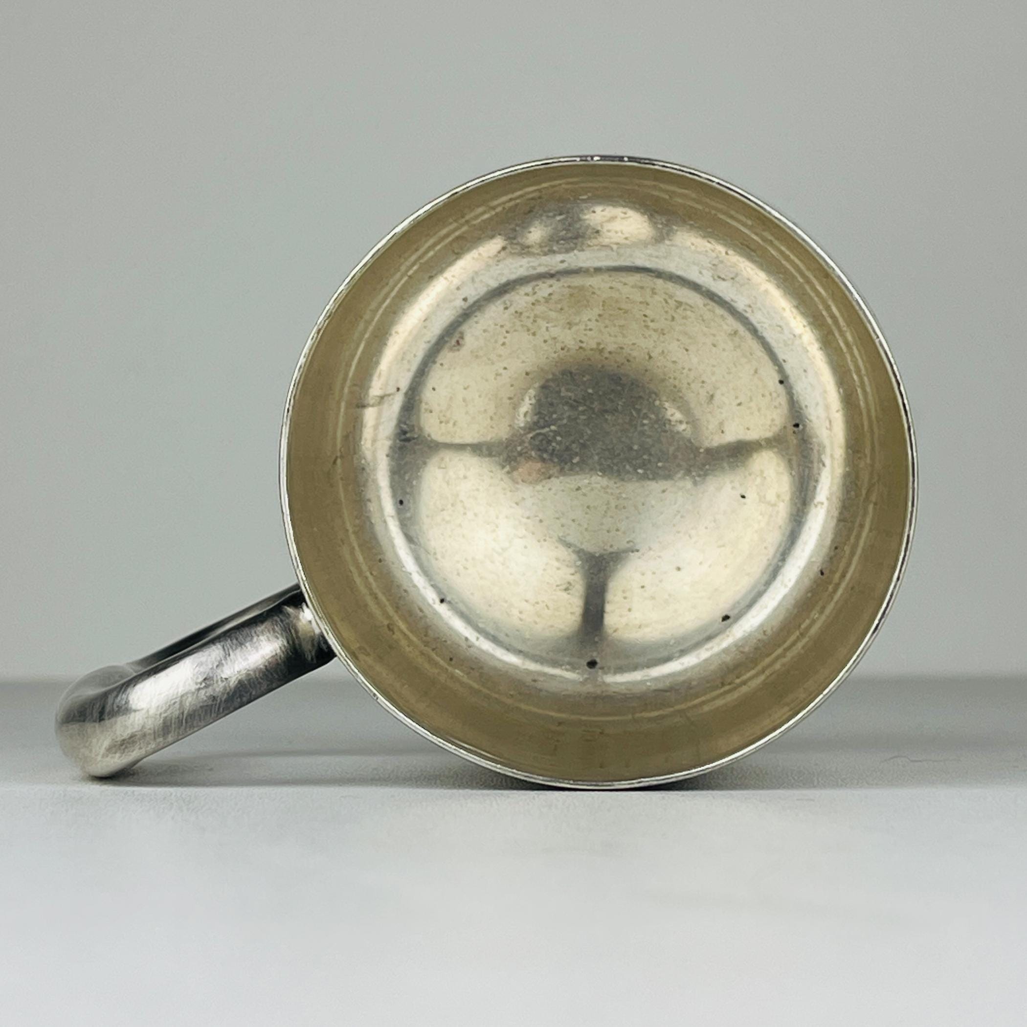 Vintage Elkington & Co Silver Plated Tankard: 1962 Trust Houses Mug