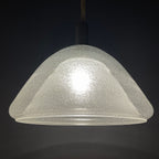 Carlo Nason Murano Glass Pendant Lamp - Mazzega Italian Lighting 1960s