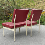 Vintage Anonima Castelli Lounge Chairs & Coffee Table: Italian Mid-Century Modern Set