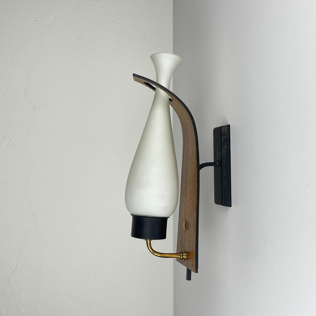 Wall lamp by Stilnovo, Italy 1950s, Vintage Italian sconces / Mid-century modern lighting