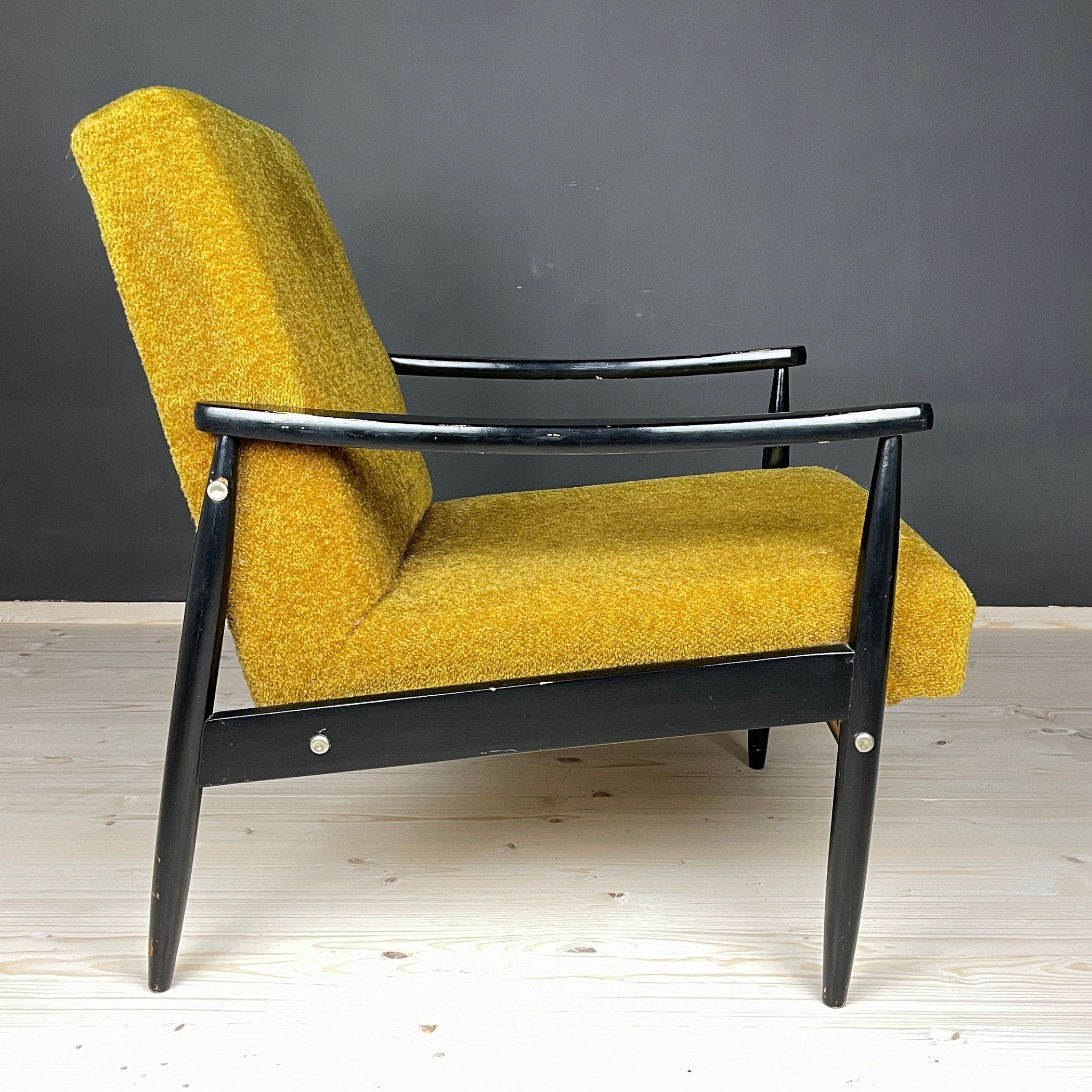 Mid-century lounge armchair Yugoslavia 1970s