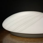 Large classic swirl murano glass ceiling or wall lamp Italy 1970s Retro home decor