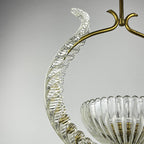 Murano chandelier by Ercole Barovier Barovier & Toso, Italy 1930s