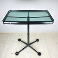 Large black coffee table by Allegri Arredamenti, Italy 1970s