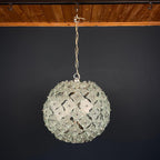 Vintage chandelier Sputnik by Fontana Arte, Italy 1960s, mid-century Italian modern