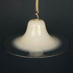 Cinea pendant lamp by Giusto Toso for Leucos Italy 1970s Mid-century italian modern lighting