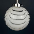 Murano Glass Pendant Lamp, Italy 1960s, Mid-century modern, Retro lighting