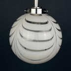Murano Glass Pendant Lamp, Italy 1960s, Mid-century modern, Retro lighting