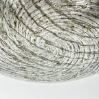 Vintage La Murrina Swirled Murano Glass Pendant Lamp - 1970s Italian Lighting