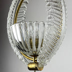 Murano chandelier by Ercole Barovier Barovier & Toso, Italy 1930s