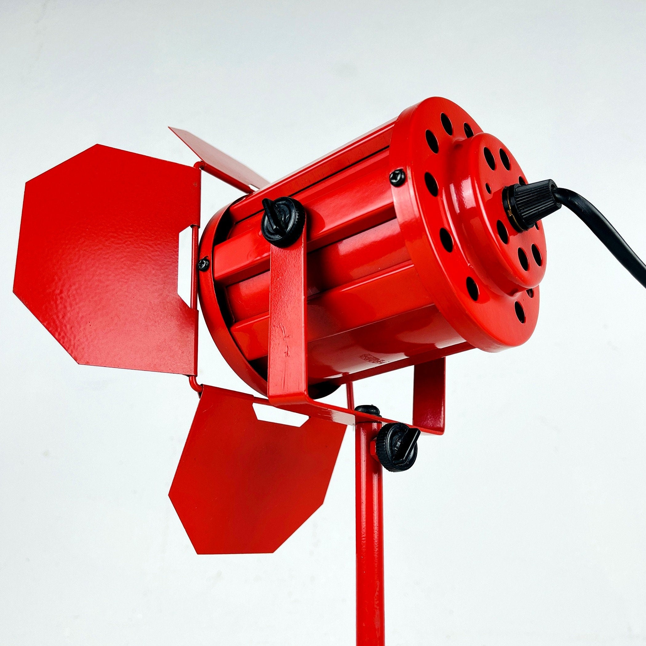 Retro adjustable spotlight table lamp Italy 1980s Mid-century lighting